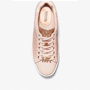 Michael Kors Women's Poppy Lace Up Blush Pink Sneakers